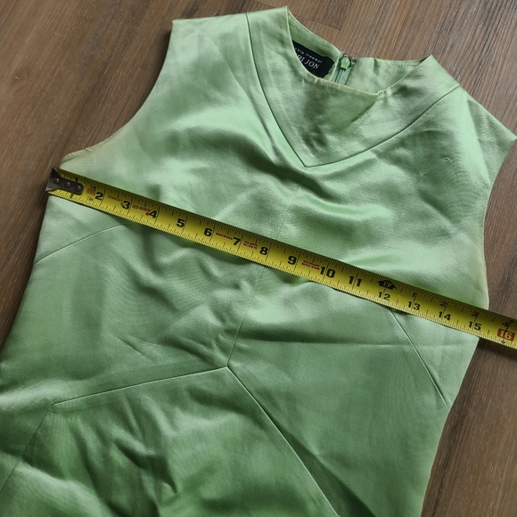 Teri Jon Mint Green Sheath Dress XS - Picture 7 of 12